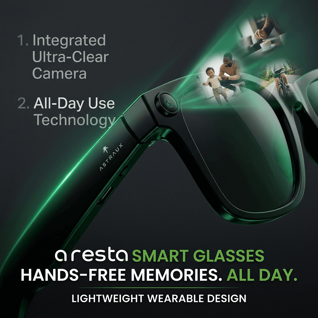 Aresta Smart Glasses ürün görseli Feature